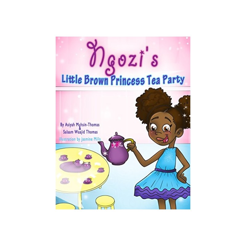 Ngozis little brown princess tea party