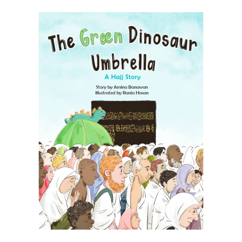The Green Dinosaur Umbrella