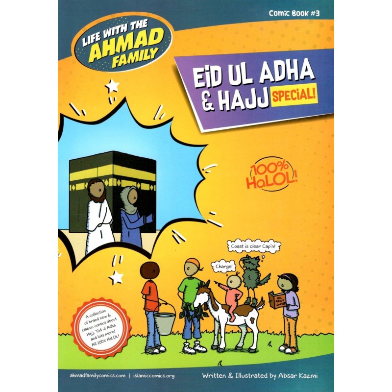 Life with the Ahmad Family: Hajj & Eid Ul Adha Special! ( Comic Book 3)