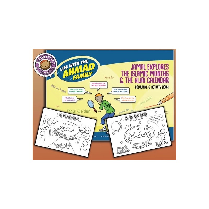 Jamal Learns the Islamic Months and Hijri Calendar – Coloring and Activity Book