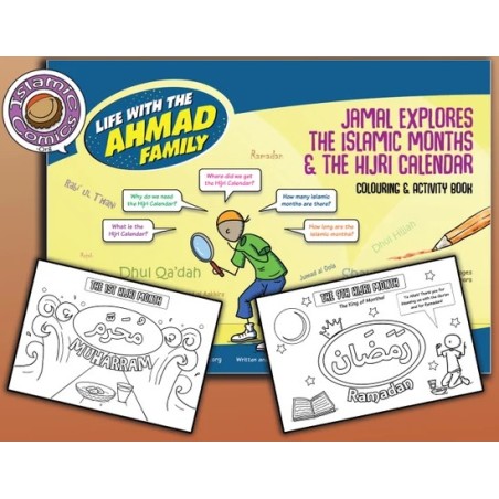 Jamal Learns the Islamic Months and Hijri Calendar – Coloring and Activity Book