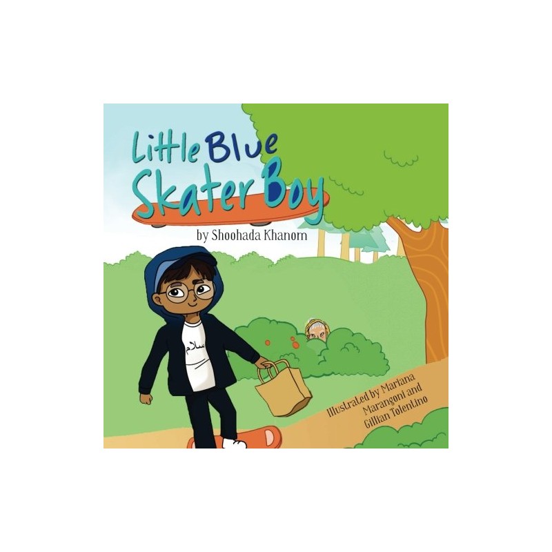 Little Blue Skater Boy