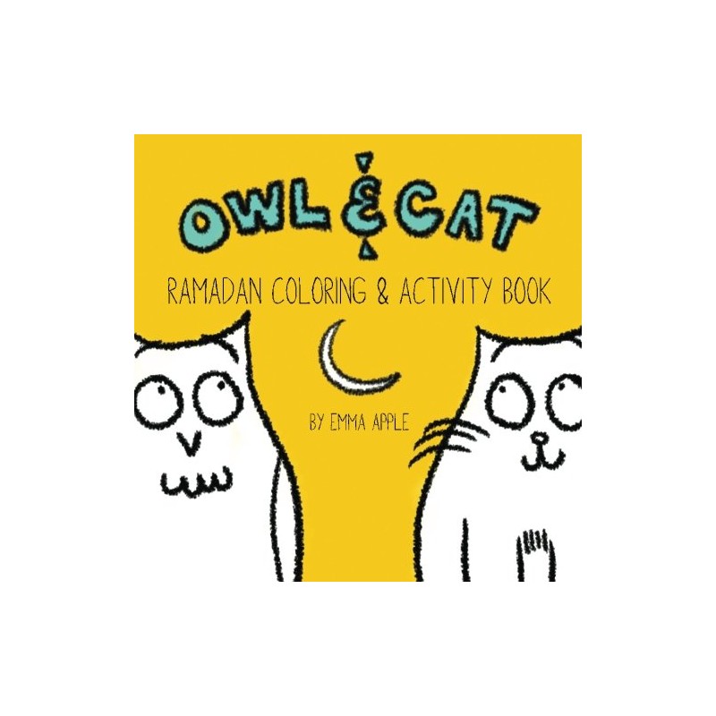 Owl & Cat: Ramadan Coloring & Activity Book