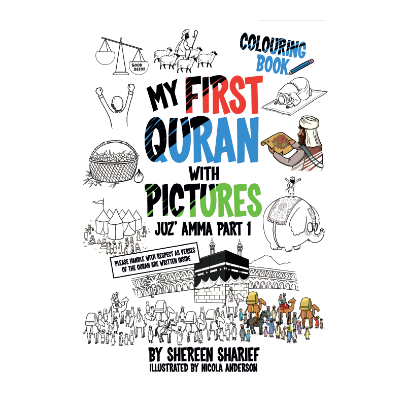 My First Quran with Pictures: Coloring Book